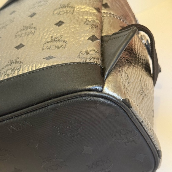 MCM Metallic Studded leather Backpack - Picture 14 of 16